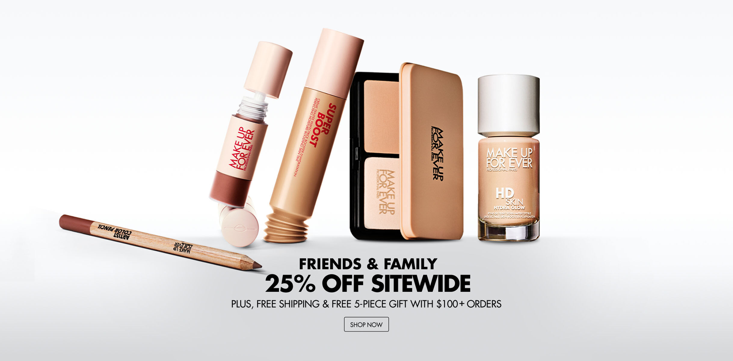 FRIENDS & FAMILY - 25% OFF + FREE SHIPPING