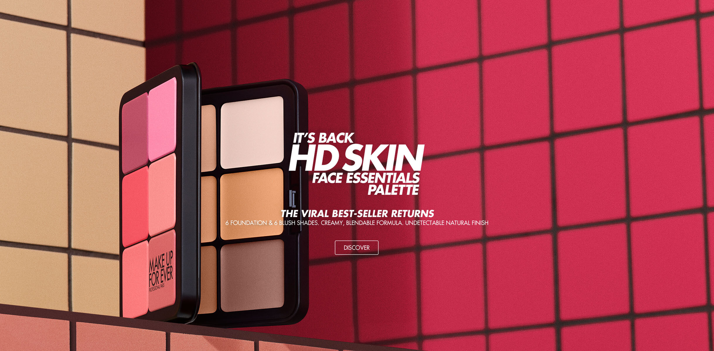 NEW - HD SKIN FACE ESSENTIALS PALETTE