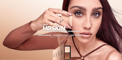 NEW HD SKIN MATTE VELVET POWDER FOUNDATION. [DISCOVER]