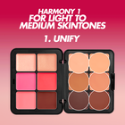 HD SKIN FACE ESSENTIALS PALETTE WITH HIGHLIGHTER