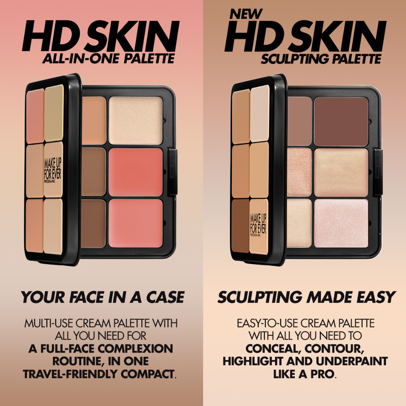 HD Skin All-In-One Face Palette - Palettes & Kits – MAKE UP FOR EVER