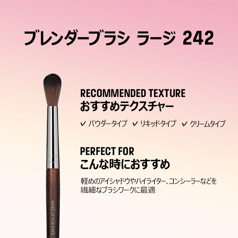 ブレンダーブラシ ラージ 242