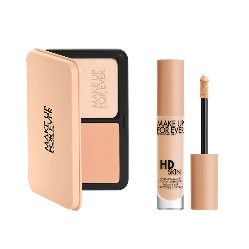 HD SKIN POWDER FOUNDATION & CONCEALER DUO