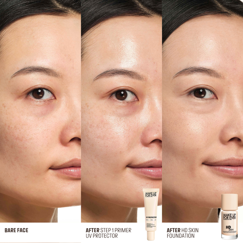 UV PROTECTOR STEP 1 PRIMER - Base Protectrice Illuminatrice Et Hydratante SPF 50+/PA +++.