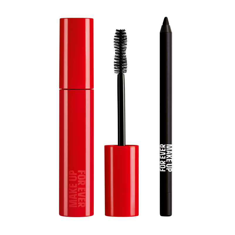 ESSENTIAL EYE DUO - Set avec mascara et crayon yeux waterproof