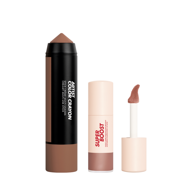 LIPS AND CHEEKS DUO - Set avec stick cr&egrave;me multi-usages et gloss