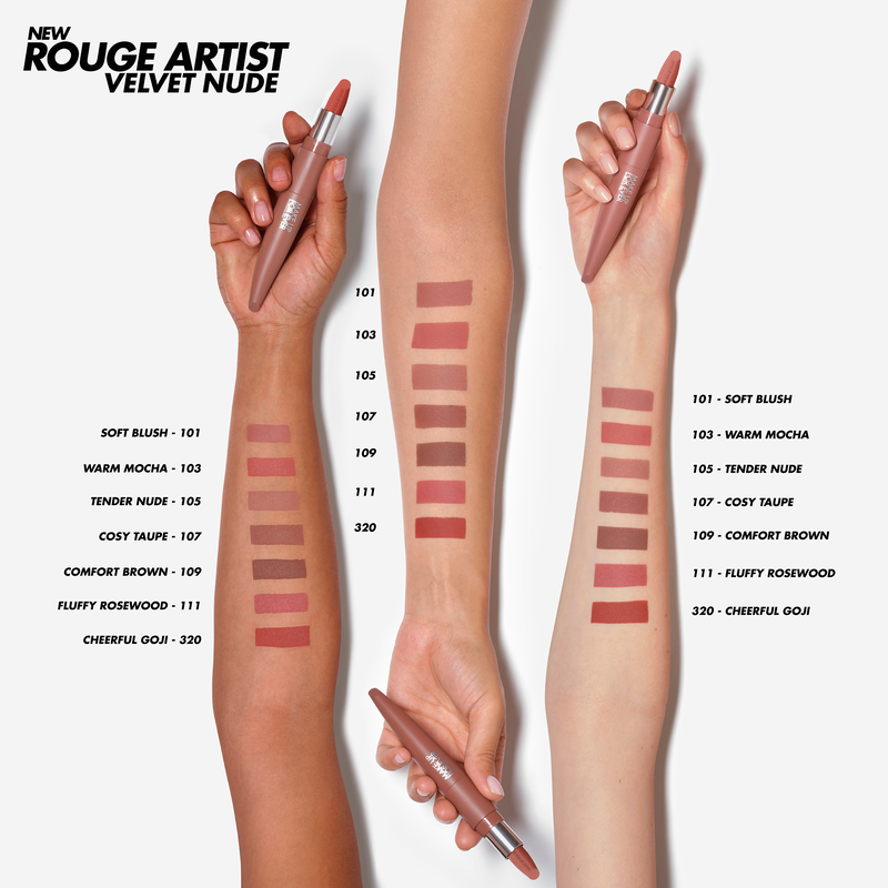 Rouge Artist Velvet Nude - Lipstick – MAKE UP FOR EVER