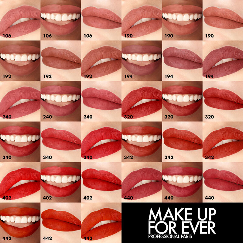 MAKE UP FOR EVER Artist Rouge Light Lipstick Swatches - Escentual's Blog