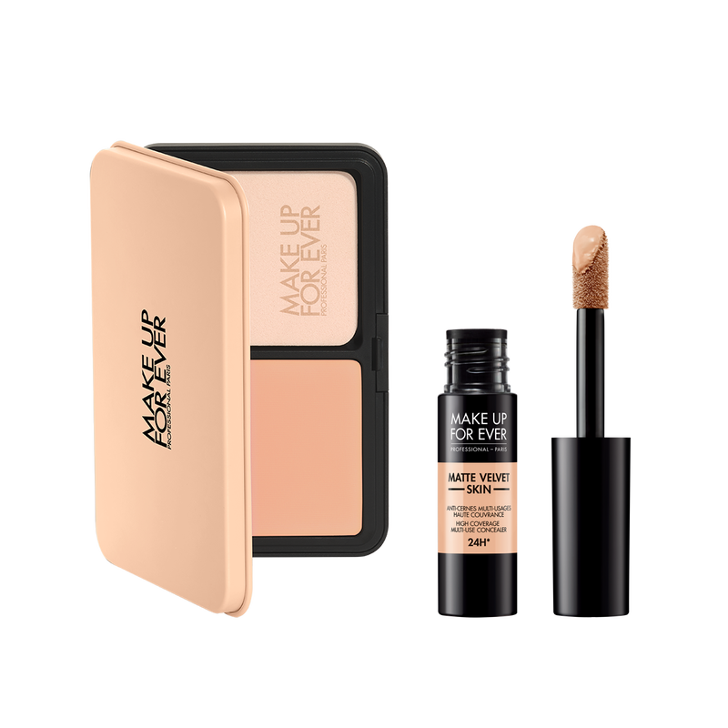 HD SKIN POWDER FOUNDATION & MATTE CONCEALER DUO