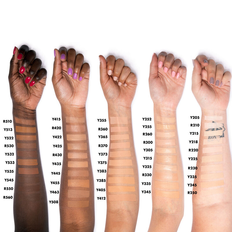 Makeup Forever Hd Foundation Comparison Chart  Saubhaya Makeup