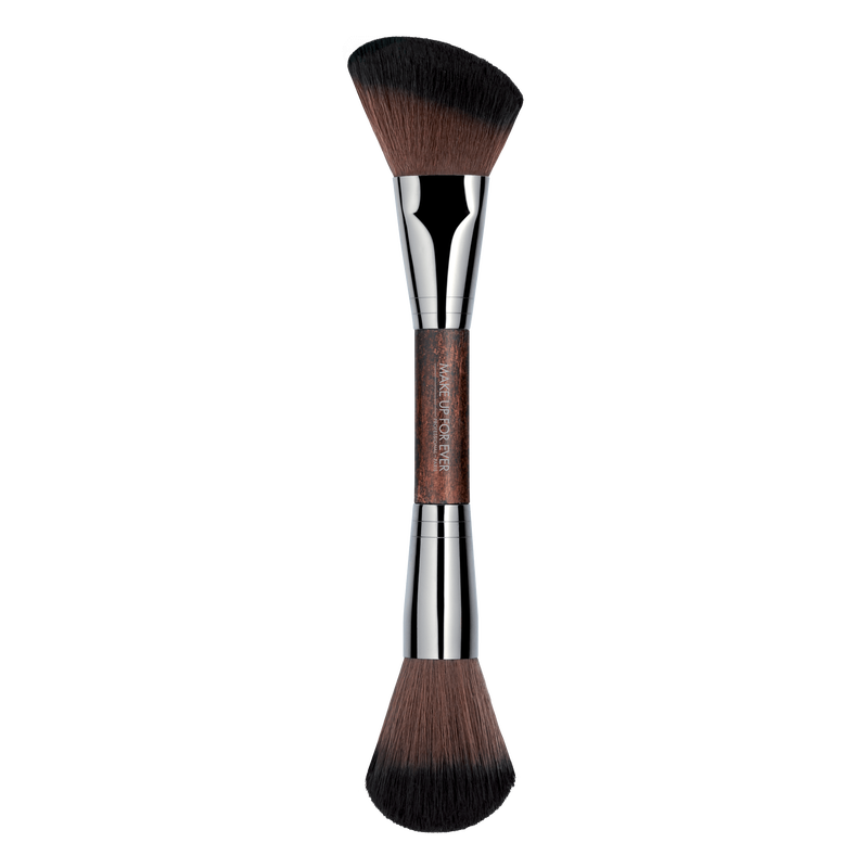 Double-ended Sculpting Brush - 158 - Face Brush – MAKE UP FOR EVER