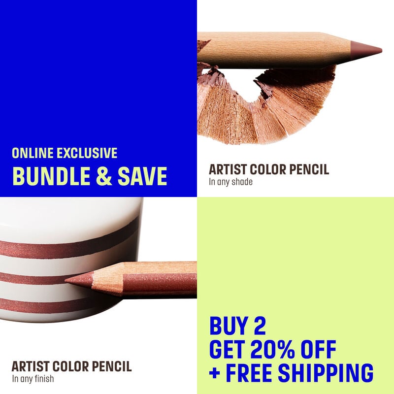 ARTIST COLOR PENCIL - Multi-use matte or shimmery pencil for lips, eyes & cheeks