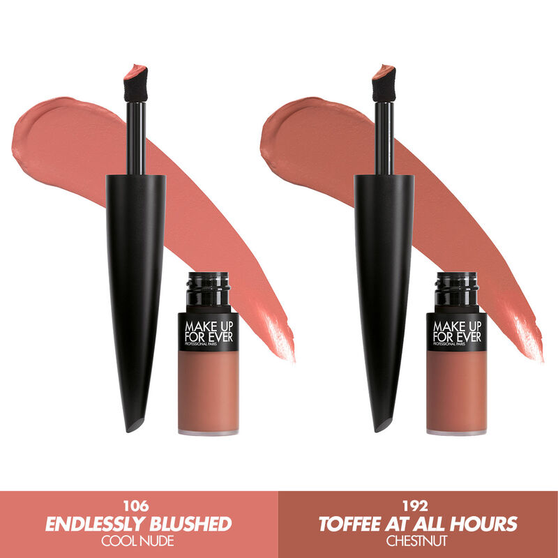 Make Up For Ever Rouge Artist Matte Liquid Lipstick Set Size 1 86 Oz