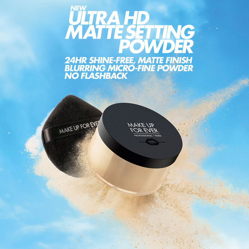 Make Up for Ever Ultra HD Matte Setting Powder 1.0 Vanilla