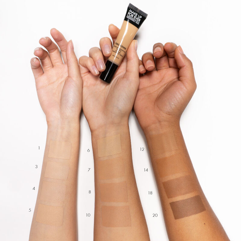 MAKE UP FOR EVER Self-Setting Concealer - Review, Before and After