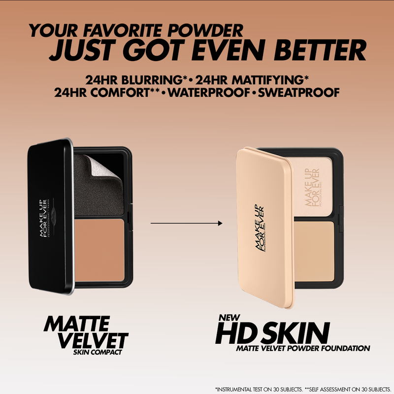 Make Up for Ever HD Skin Matte Velvet Powder Foundation