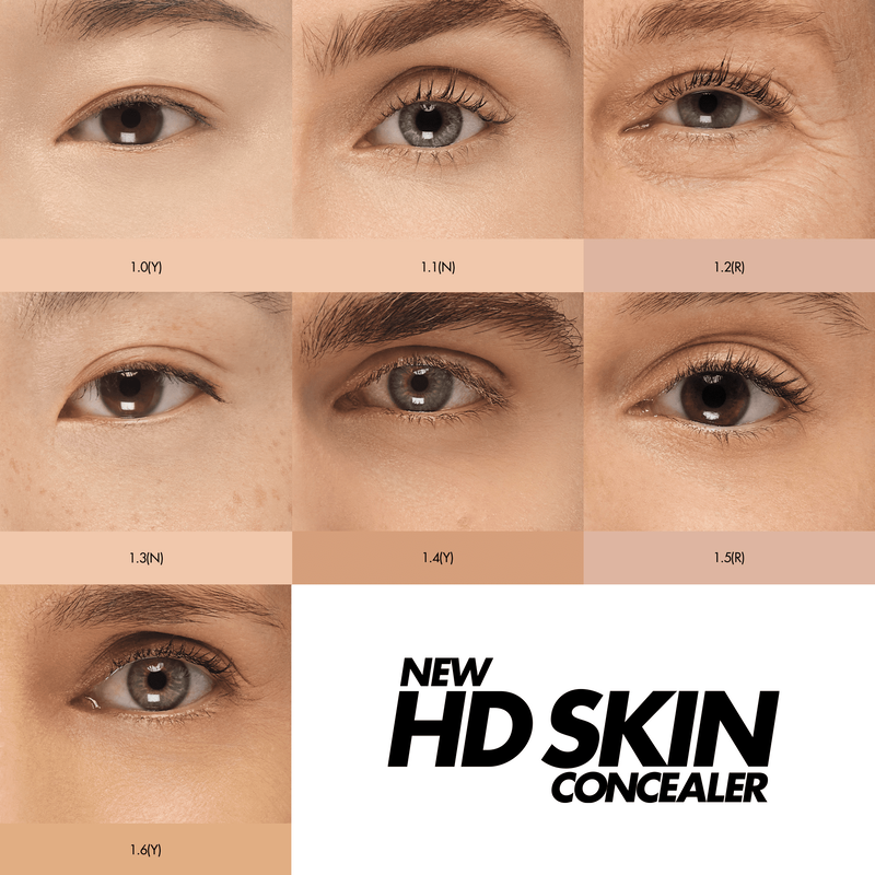 Make Up for Ever HD Skin Smooth & Blur Undetectable Under Eye Concealer - 4.0(Y) Almond - 5 ml