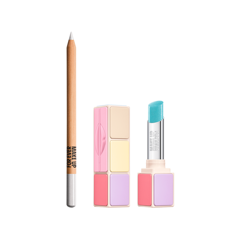 THE GLOWY LIP DUO ($52 VALUE) - Tinted hydrating lip balm & multi-use lip, eye & cheek pencil