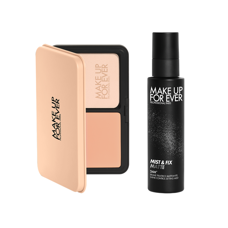 HD SKIN POWDER FOUNDATION & MATTE SETTING SPRAY DUO
