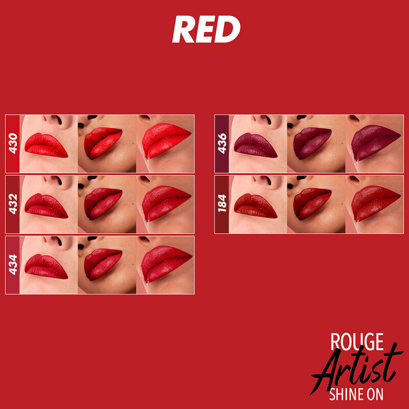 Make Up for Ever Rouge Artist Shine on Lipstick Incandescent Fire