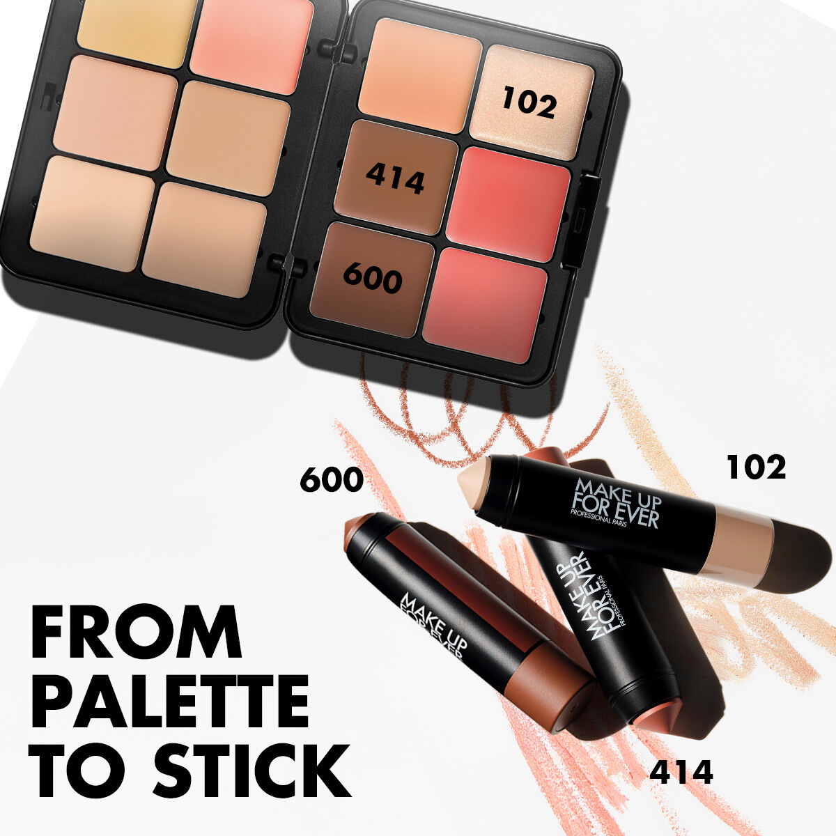 MAKE UP FOR EVER HDスキン オールインワンパレットH1 HD Skin All-In-One Face Palette: Full Face Makeup Palette