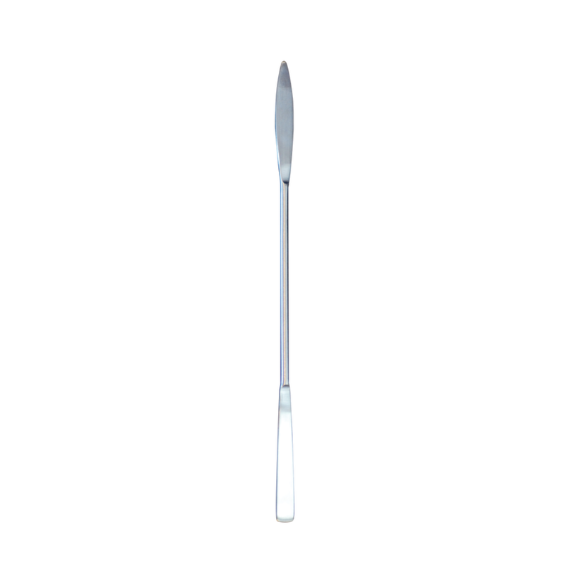 DOUBLE ENDED METAL SPATULA