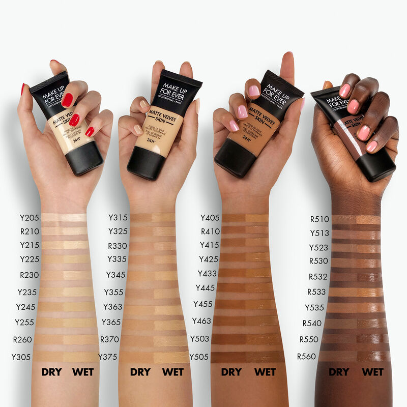 Matte Velvet Skin Liquid - Foundation – MAKE UP FOR EVER