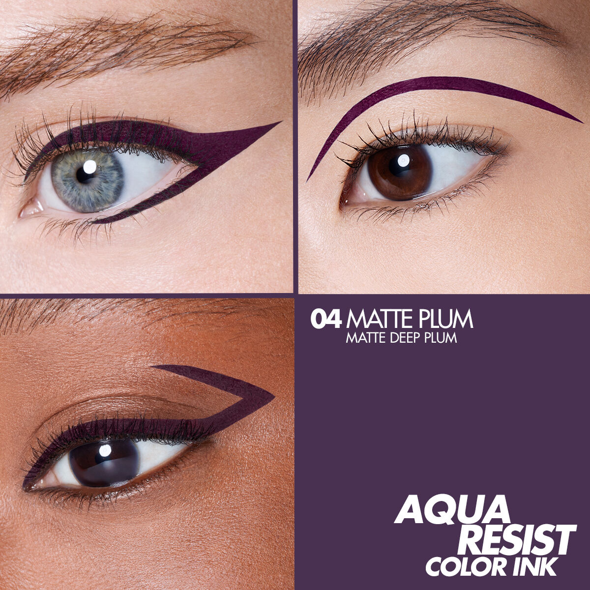 Plum liquid eyeliner hot sale