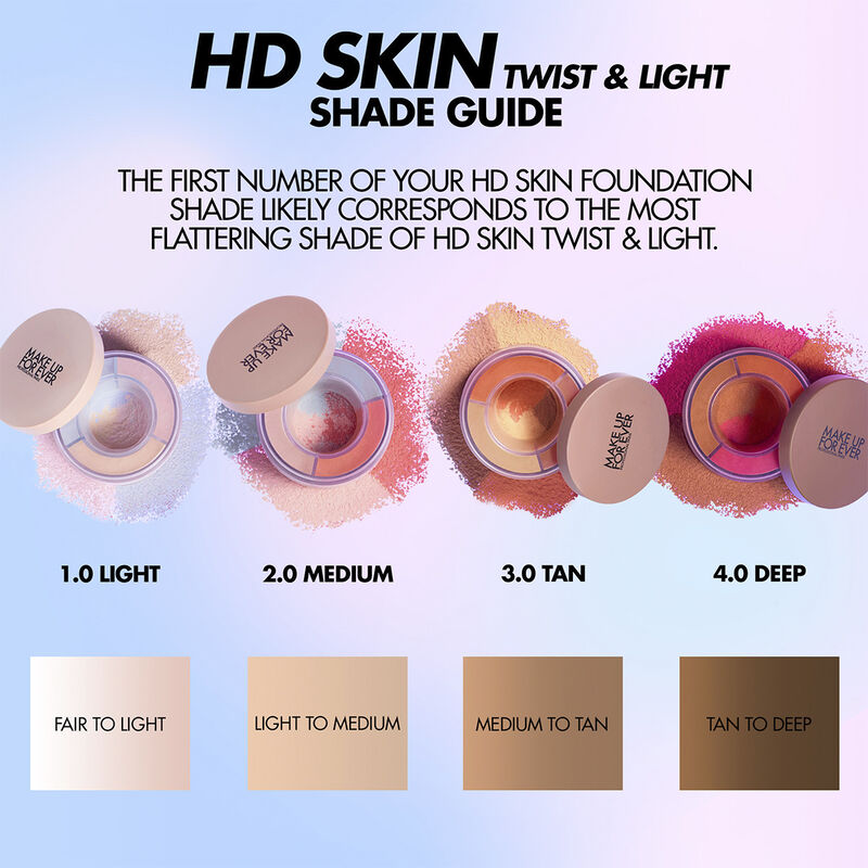 HD Skin Twist & Light Tient MAKE UP FOR EVER