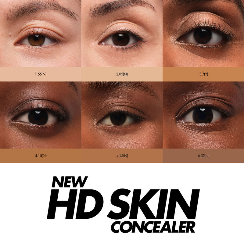 HD SKIN CONCEALER - Buildable concealer: smoothing & blurring effect