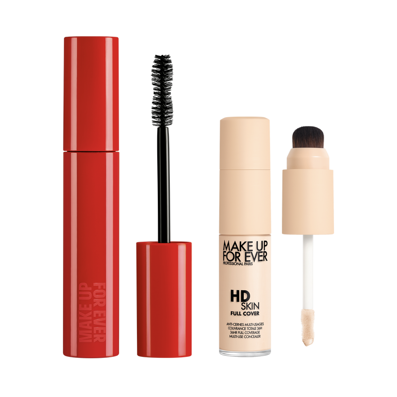 ENHANCED EYE DUO - Set avec mascara et anti-cernes multi-usages