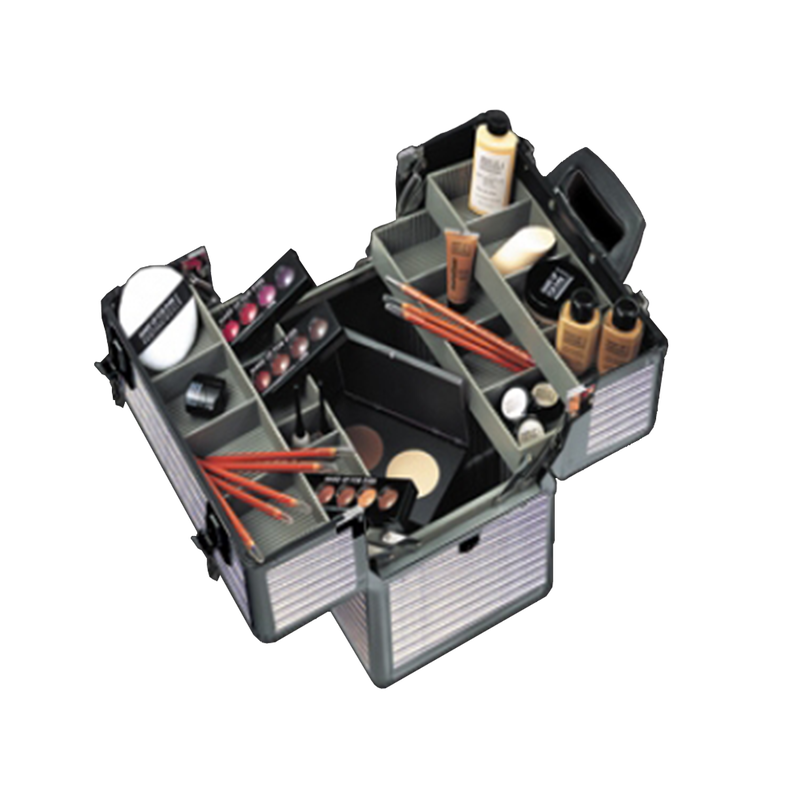 SILVER KSV MAKE-UP CASE