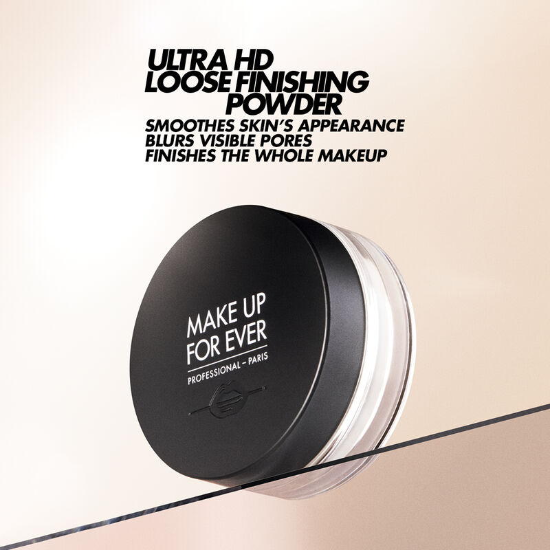 Make Up For Ever Ultra HD Microfinishing Loose Powder, Lip Booster