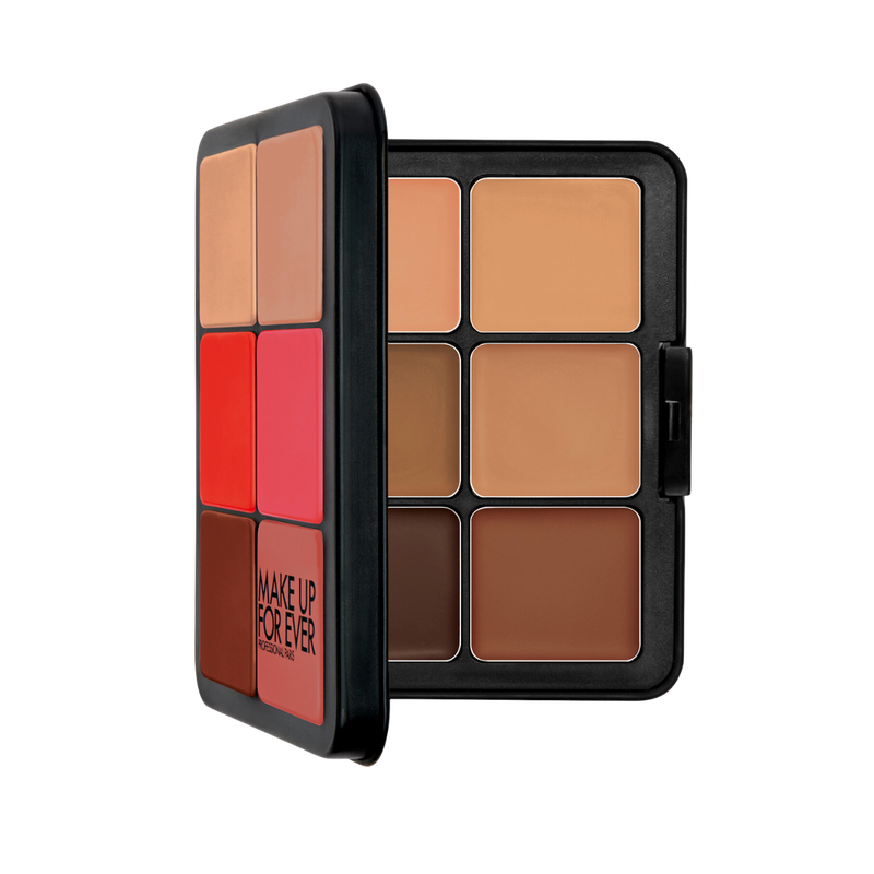 HD SKIN FACE ESSENTIALS PALETTE WITH HIGHLIGHTERS
