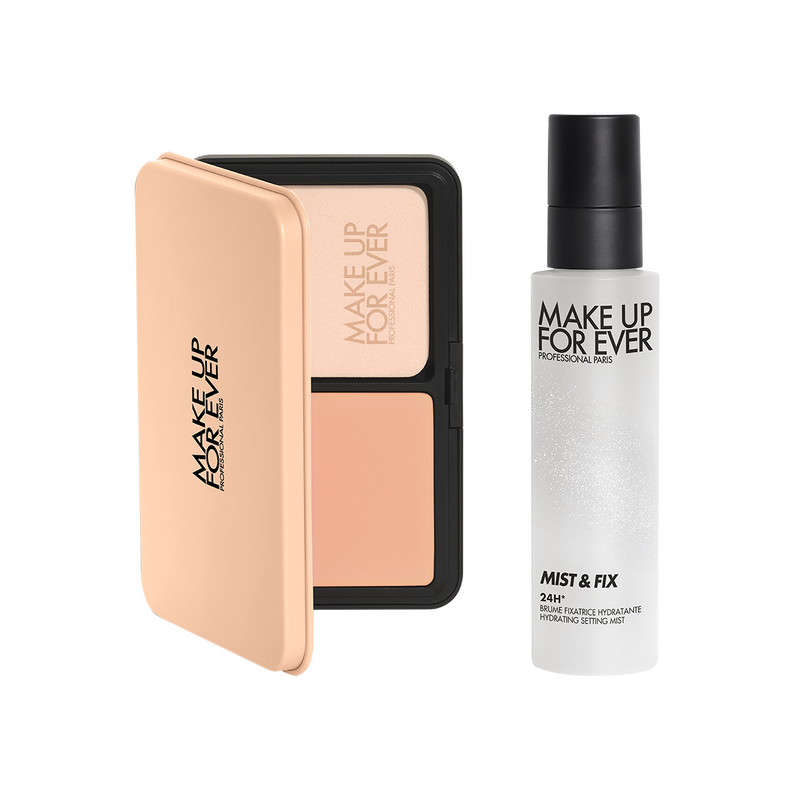 HD SKIN POWDER FOUNDATION & SETTING SPRAY DUO