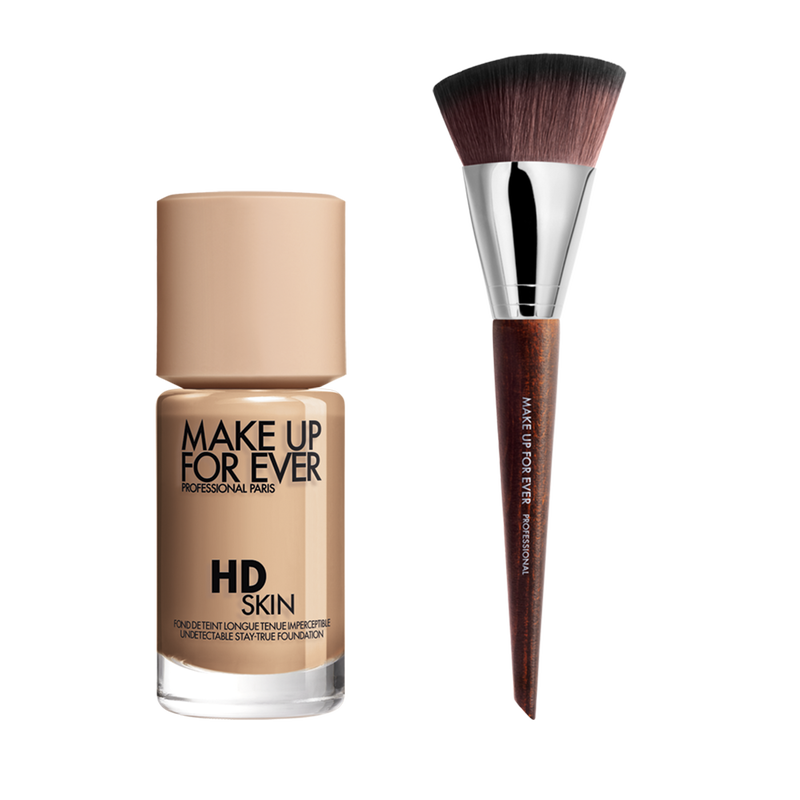HD SKIN FOUNDATION & BRUSH DUO