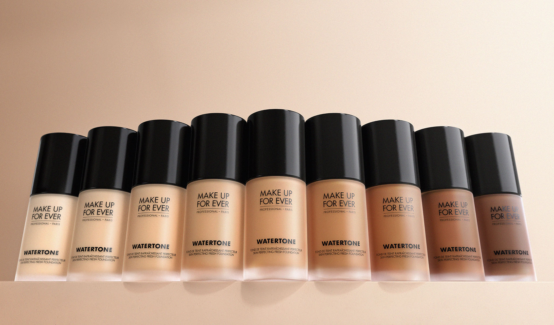 Discover the new Watertone Skin-Perfecting Tint MAKE UP FOR EVER