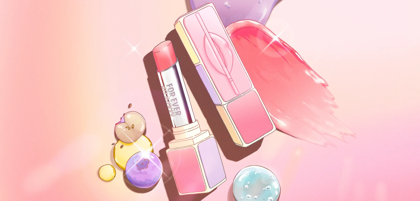 Free mini lipliner with any purchase of the New Artist Colorglow Lip Balm