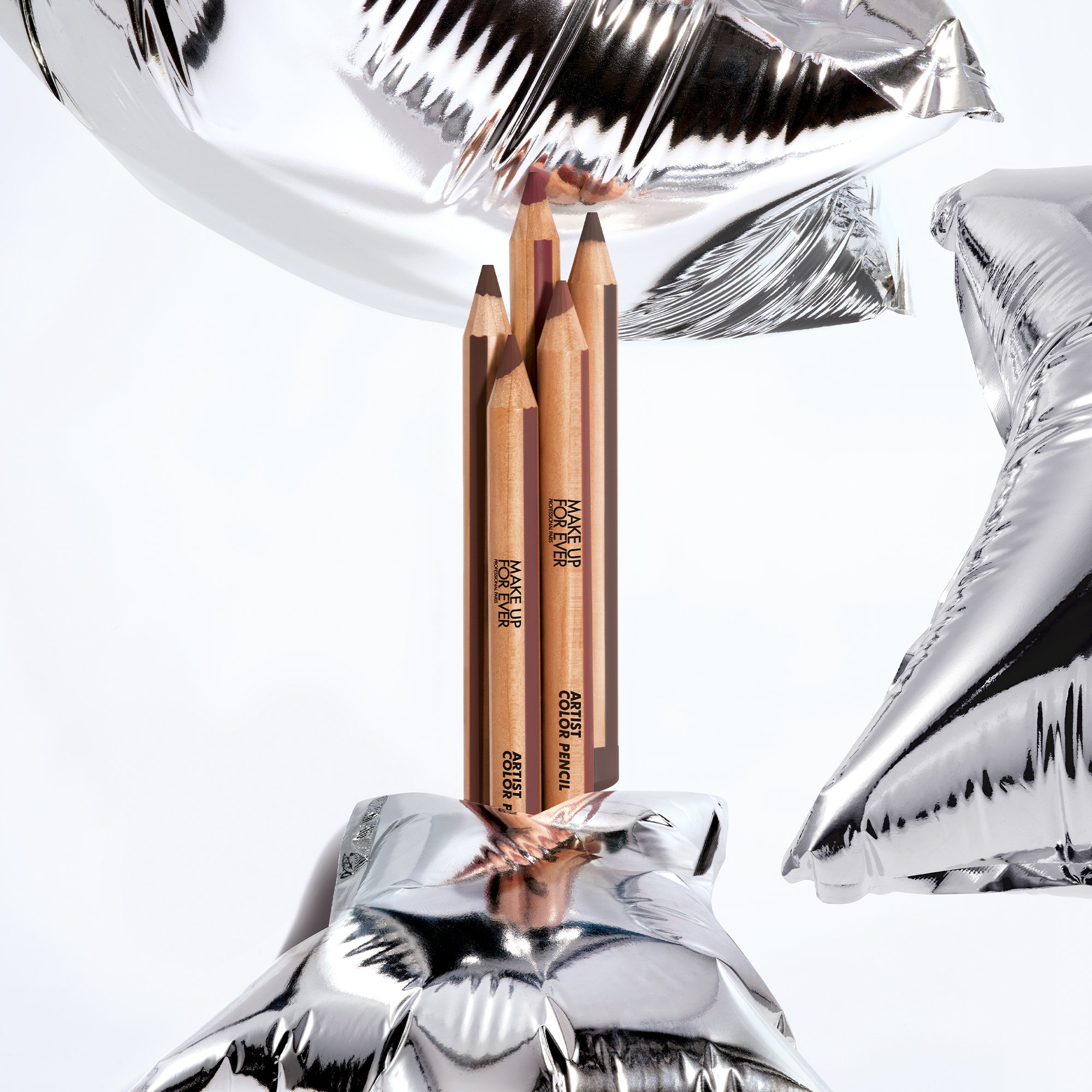 MAKEUPFOREVER アイブラシ リップライナー スラットスチールパレット MAKEUPFOREVER アイブラシ リップライナー スラットスチールパレット