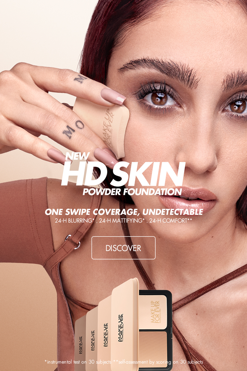 New HD SKIN powder foundation