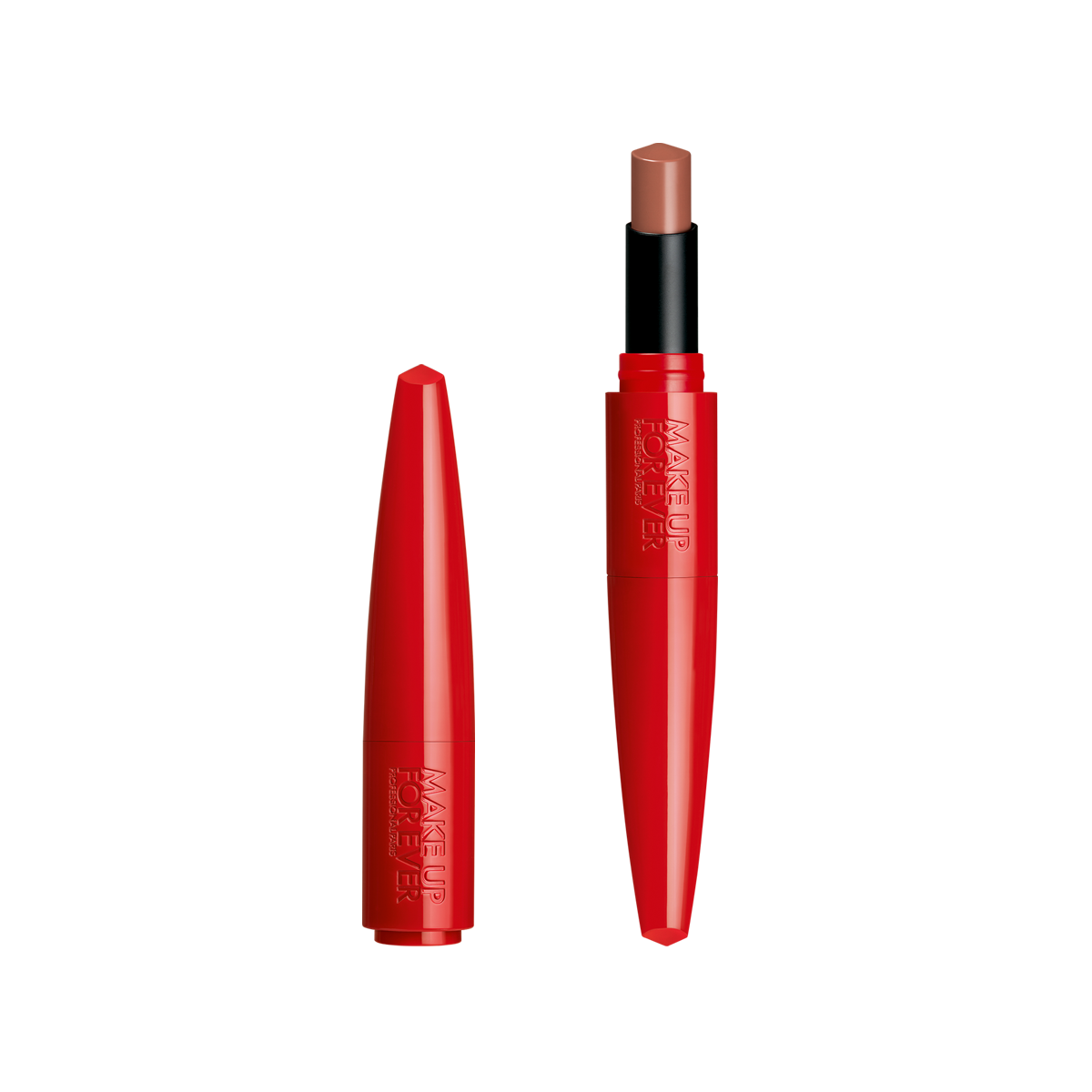 Make Up For Ever Rouge Artist For Ever Satin & Matte Lipstick 174 Fearless Sienna 0.09 oz / 2.8 G In Fearless Sienna - Reddish Warm B