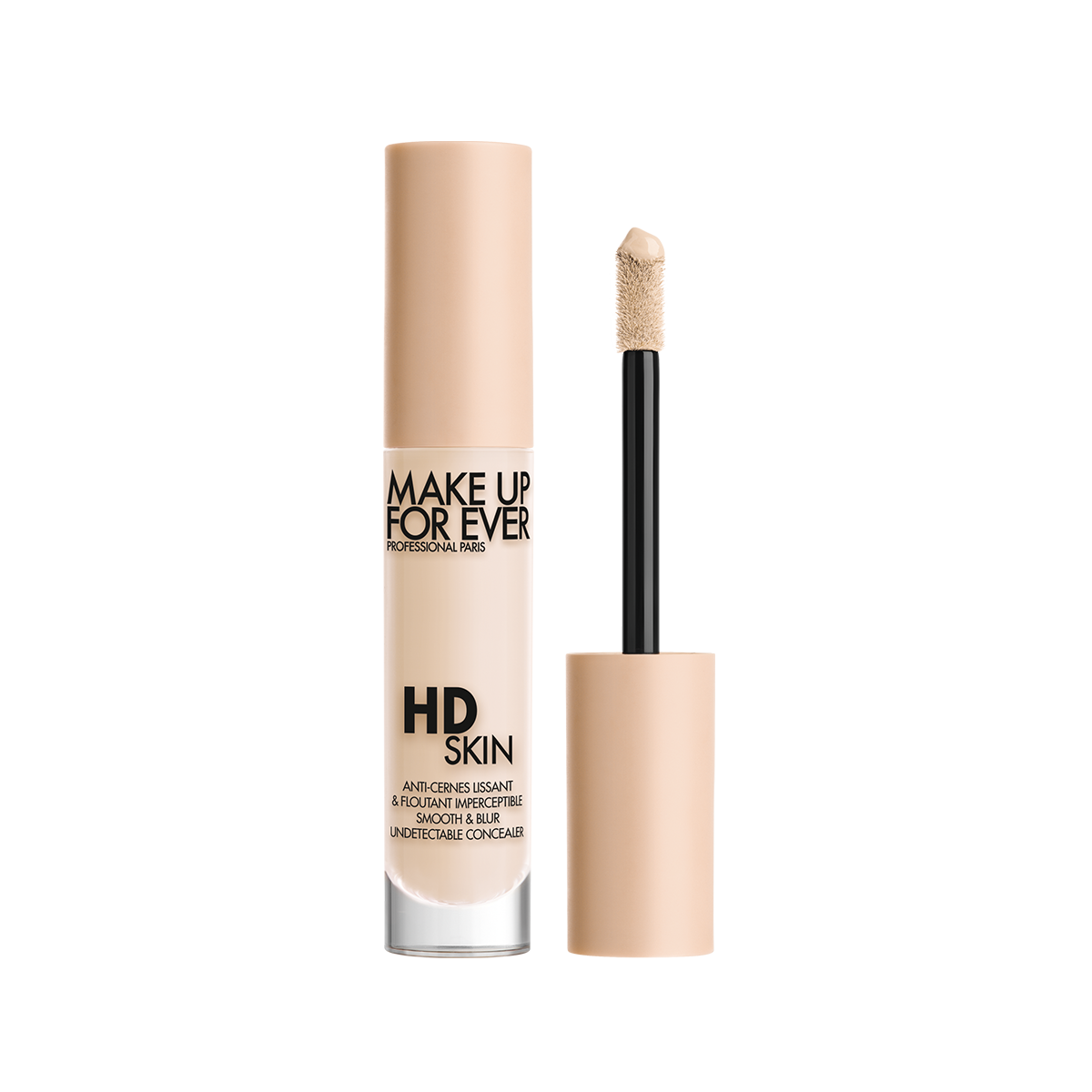 MAKE UP FOR EVER HD Skin Smooth & Blur Undetectable Under Eye Concealer 1.0(Y) - Pearl 0.17 oz / 5 ml