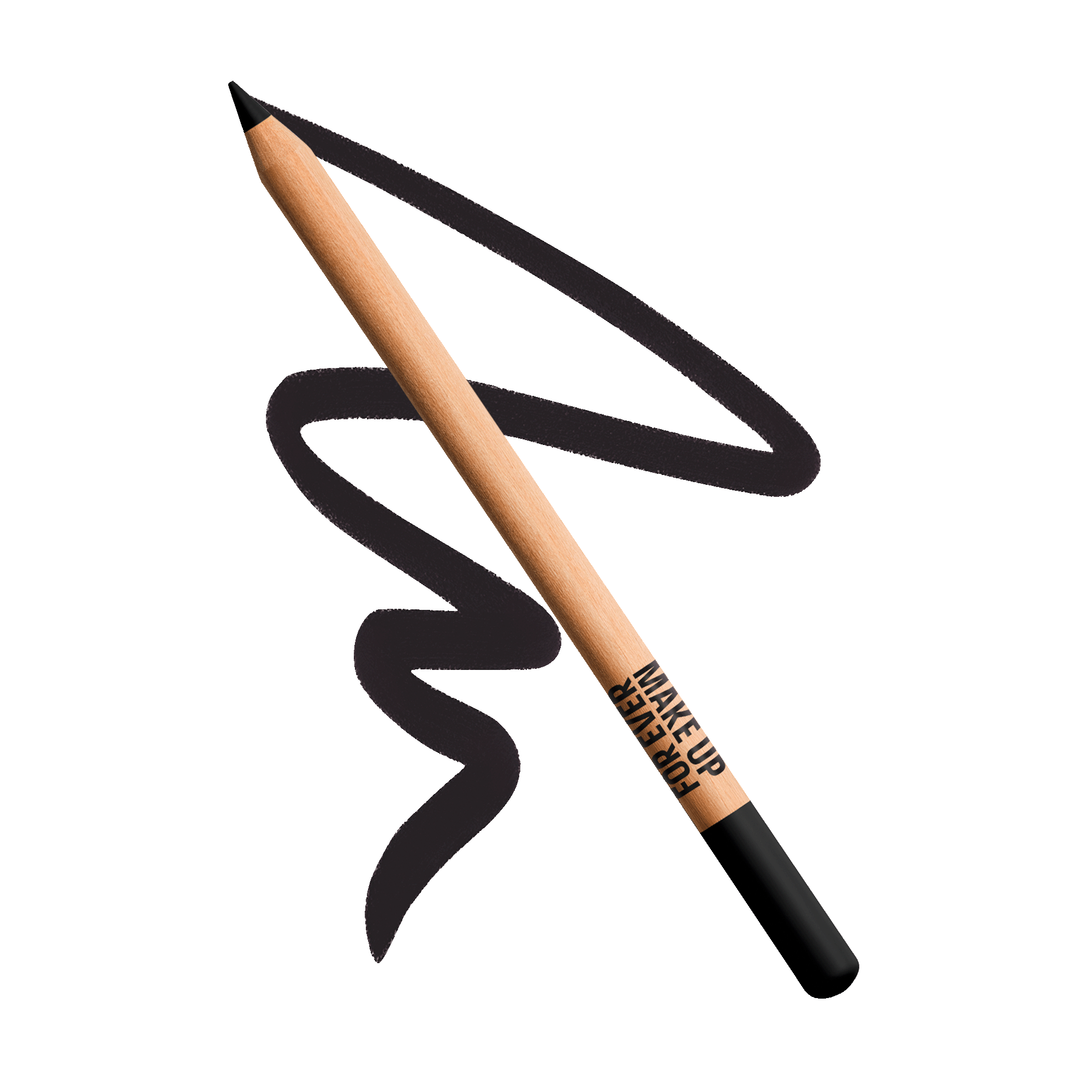MAKE UP FOR EVER Artist Color Pencil Longwear Eyeliner 100 Whatever Black 0.04 oz / 1.41 g
