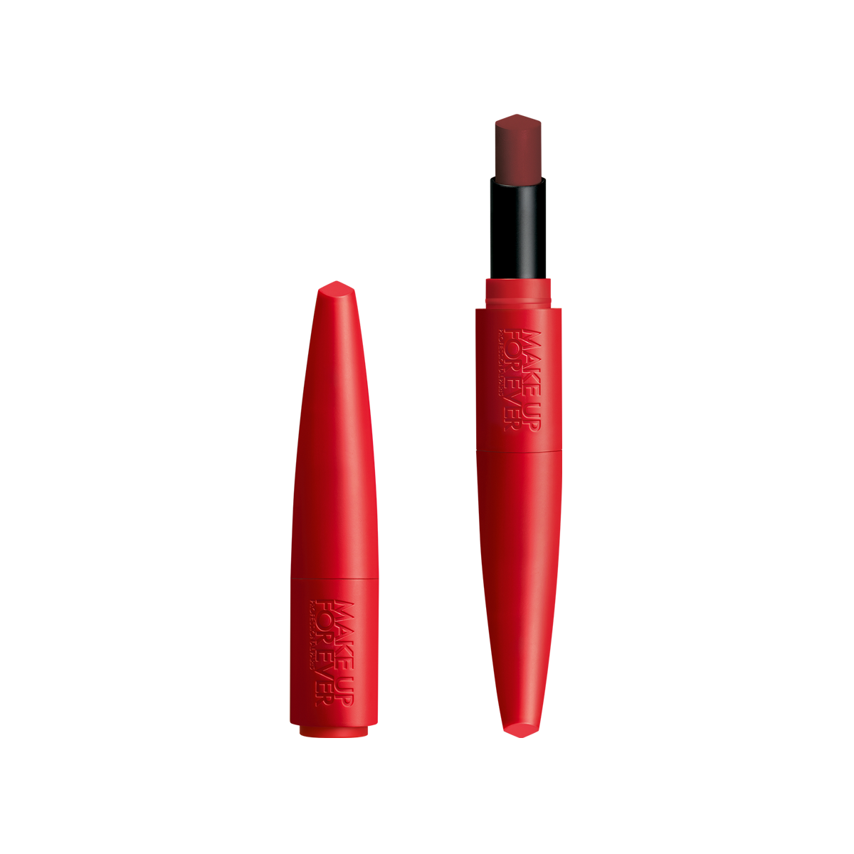 Make Up For Ever Rouge Artist For Ever Satin & Matte Lipstick 450 Dramatic Plum 0.08 oz / 2.4 G In Dramatic Plum