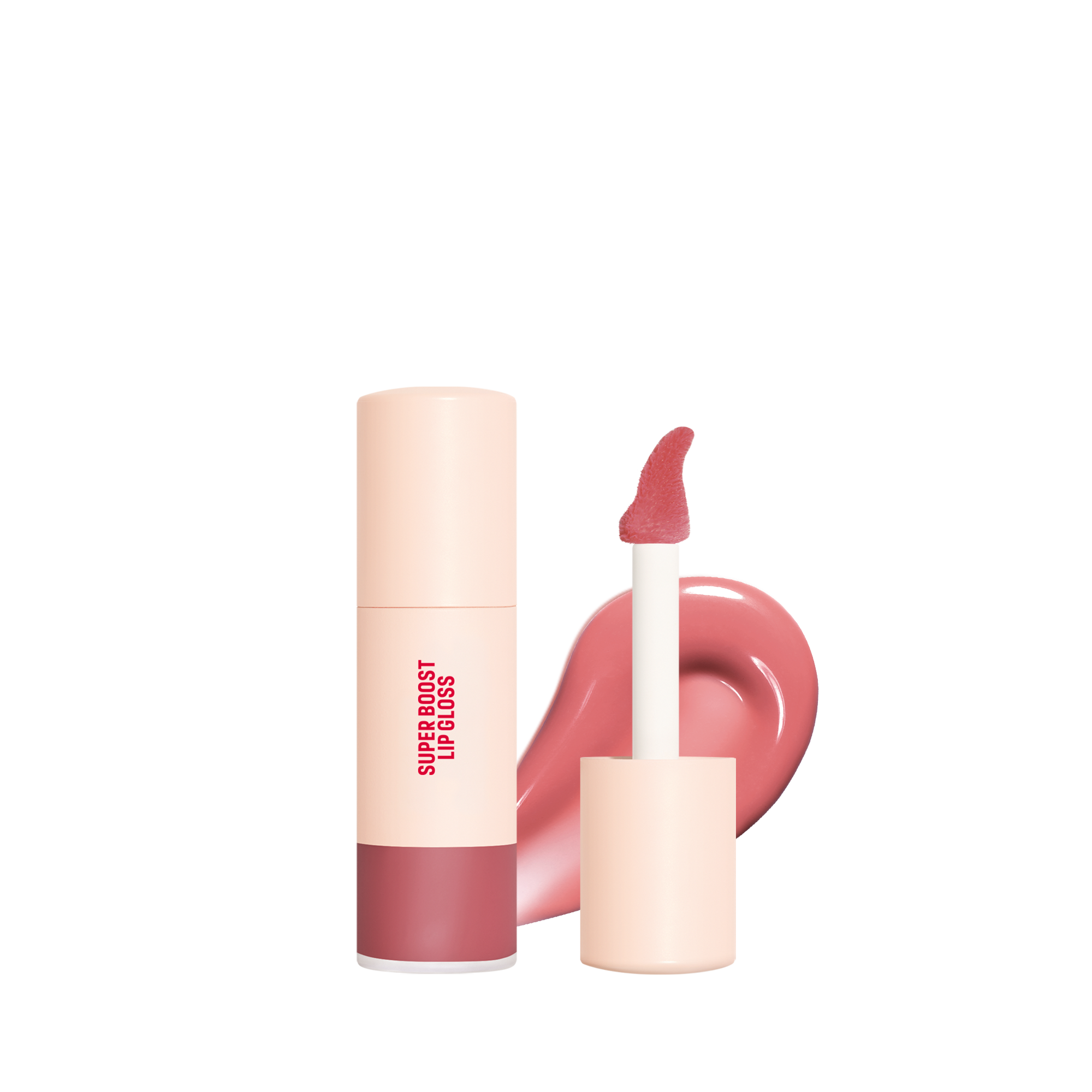 Make Up For Ever Super Boost Moisturizing Plumping Effect Lip Gloss, 0.3 oz. - 08 - Boundless Berry - Berry Pink