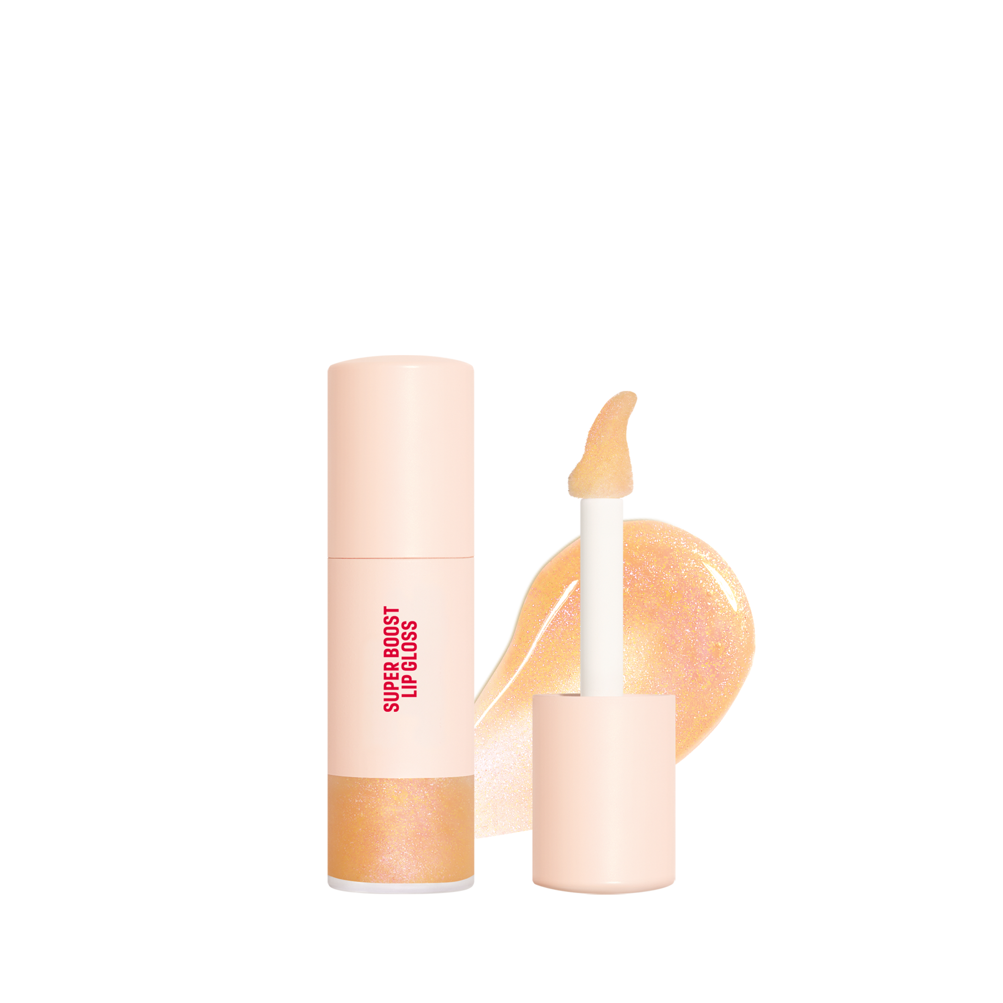 Make Up For Ever Super Boost Moisturizing Plumping Effect Lip Gloss, 0.3 oz. - 02 - Fairy Glimmer - Holographic Gold An