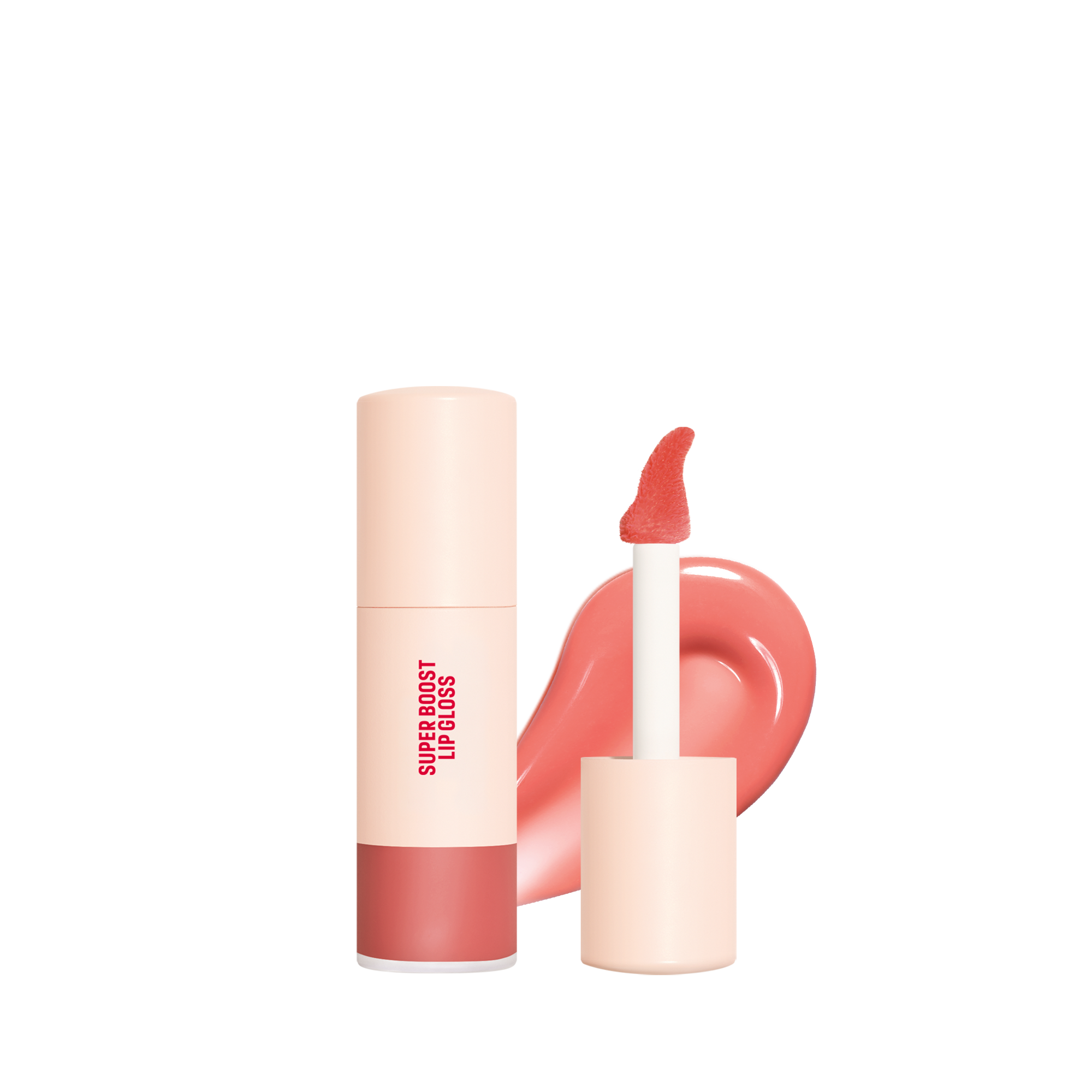 Make Up For Ever Super Boost Moisturizing Plumping Effect Lip Gloss, 0.3 oz. - 10 - Juicy Peach - Coral