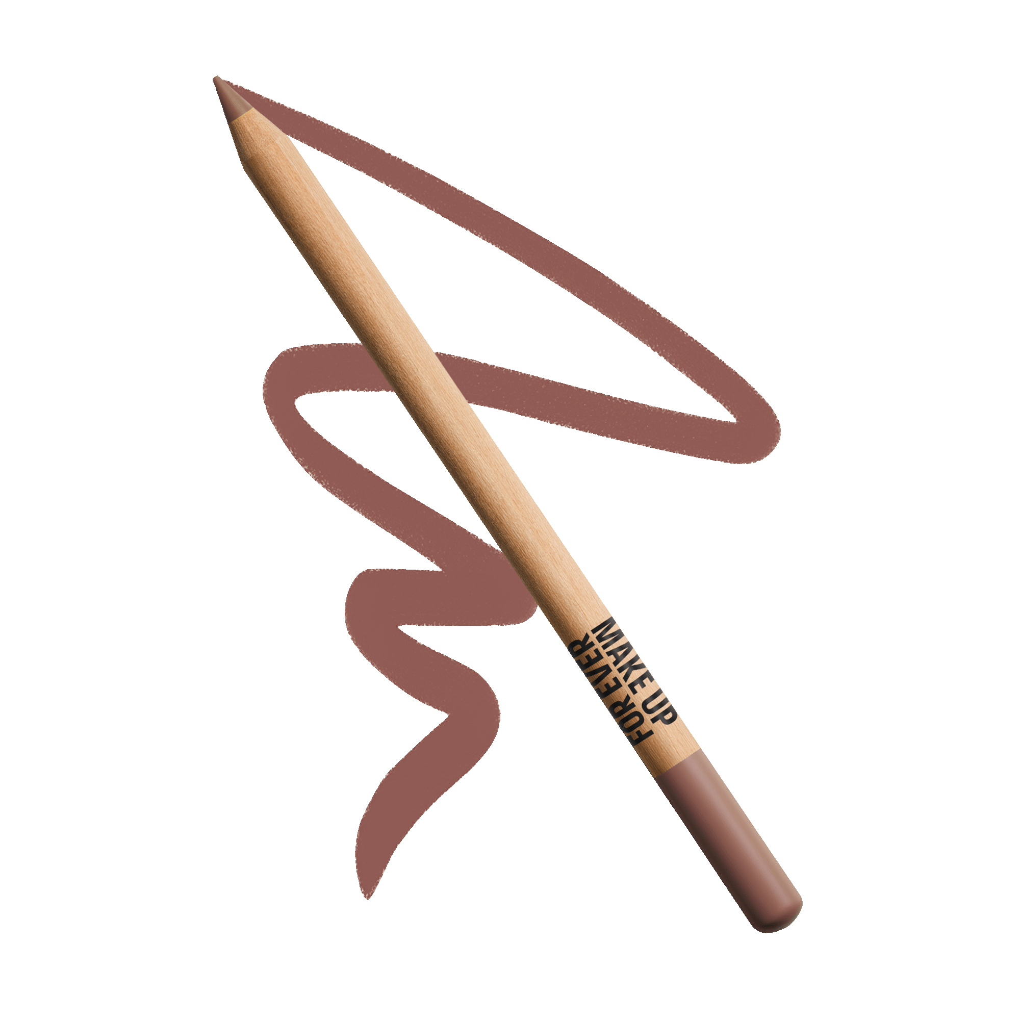 MAKE UP FOR EVER Artist Color Pencil Long-Lasting Lip Liner 600 Anywhere Caffeine 0.04 oz / 1.41 g