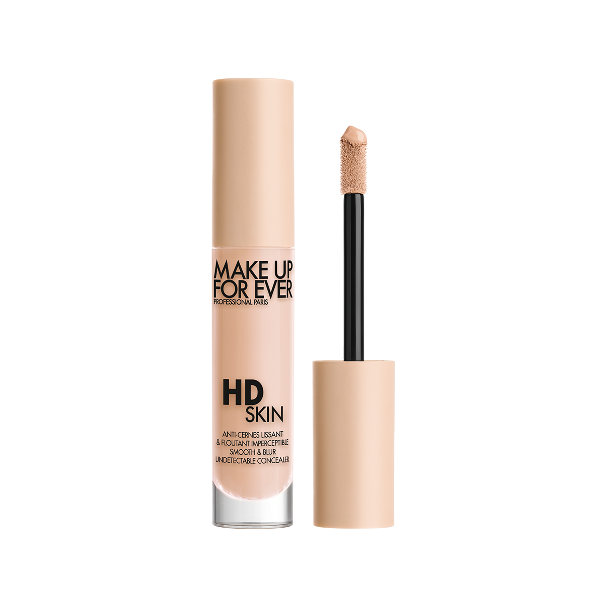 MAKE UP FOR EVER HD Skin Smooth & Blur Undetectable Under Eye Concealer 1.5(R) - Linen 0.17 oz / 5 ml