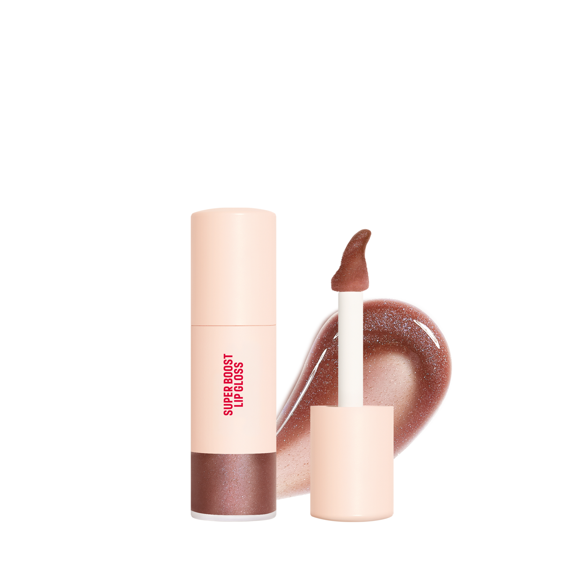 Make Up For Ever Super Boost Moisturizing Plumping Effect Lip Gloss, 0.3 oz. - 07 - Limitless Brown - Chocolate With Co